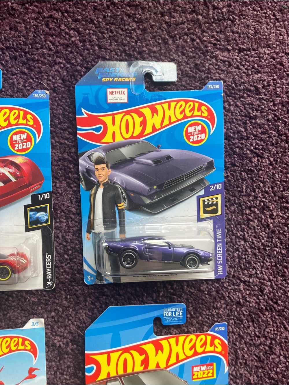 10 new Assorted Kids Toy Cars – Blue, Green, Red, Purple, Silver, White - Picture 5 of 12
